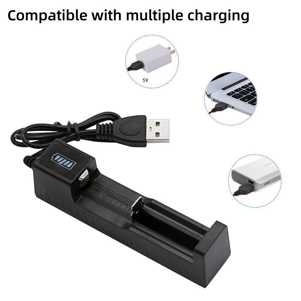 Dual 18650 Lithium Battery Charger 4.2V by HitMyNeed