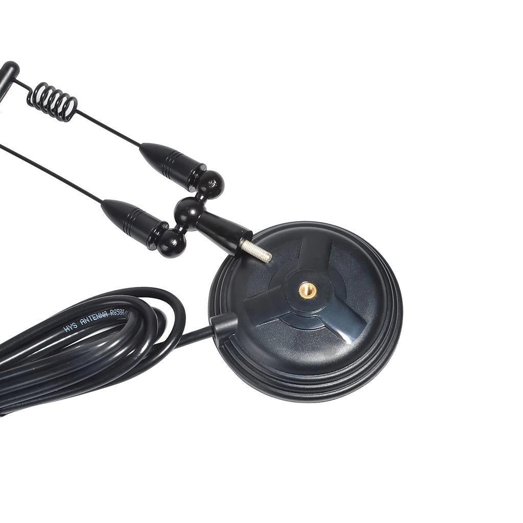 Dual Band VHF/UHF Mobile Antenna with Magnetic Base by HitMyNeed