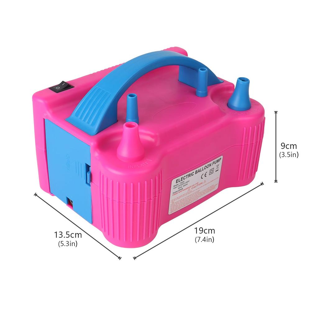 Dual Hole Electric Balloon Inflator Pump by HitMyNeed