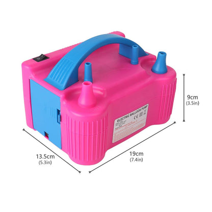 Dual Hole Electric Balloon Inflator Pump by HitMyNeed