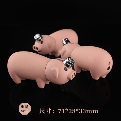 Dual Nozzle Pocket Pig Lighter (Refillable, Gas-Free) by HitMyNeed