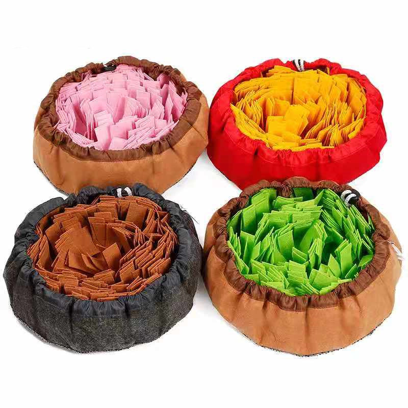 Dual Purpose Pet Snuffle Mat and Slow Feeder Bowl by HitMyNeed
