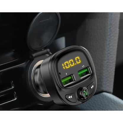 Dual USB Car Charger with Bluetooth Hands-Free by HitMyNeed