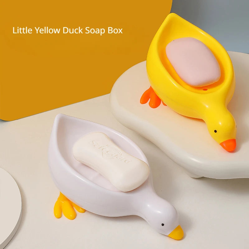 Duck Soap Holder with Drainage Beak Design by HitMyNeed