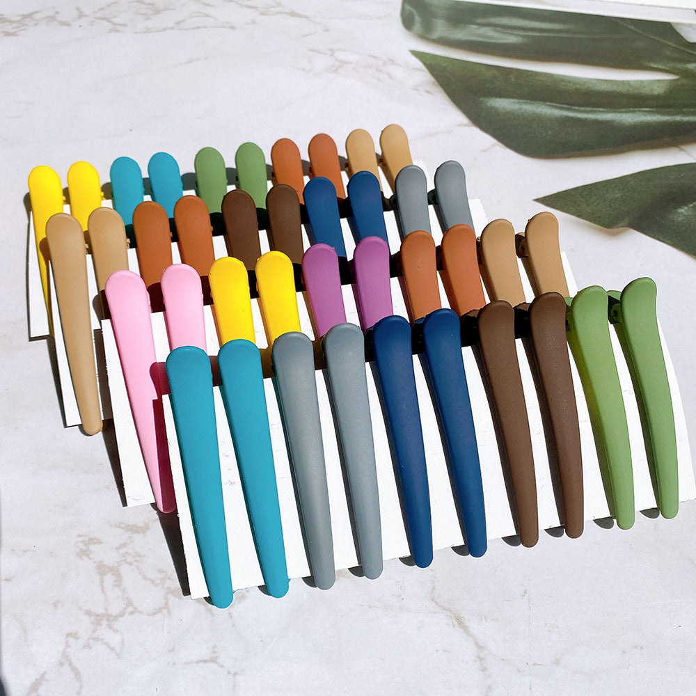 Duckbill Hair Clips Set of 10 for All Hair Types by HitMyNeed