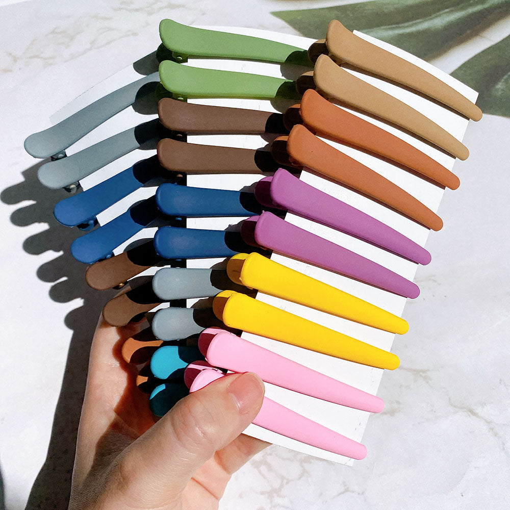 Duckbill Hair Clips Set of 10 for All Hair Types by HitMyNeed