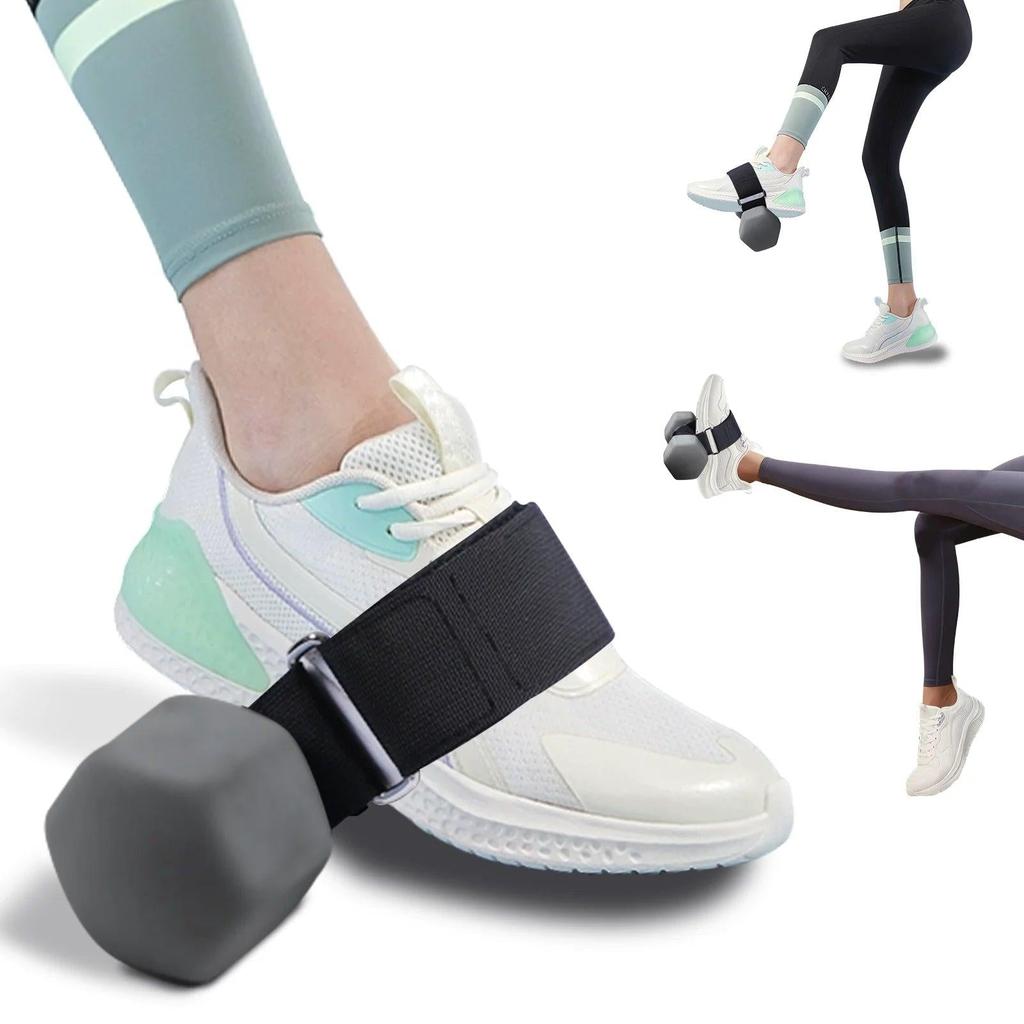 Dumbbell Foot Strap Ankle Weights Tibialis Trainer 2pcs by HitMyNeed