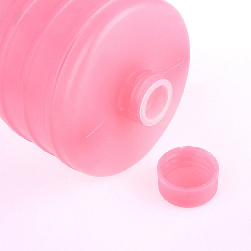 Dumbbell Water Bottle with Handle 1L by HitMyNeed