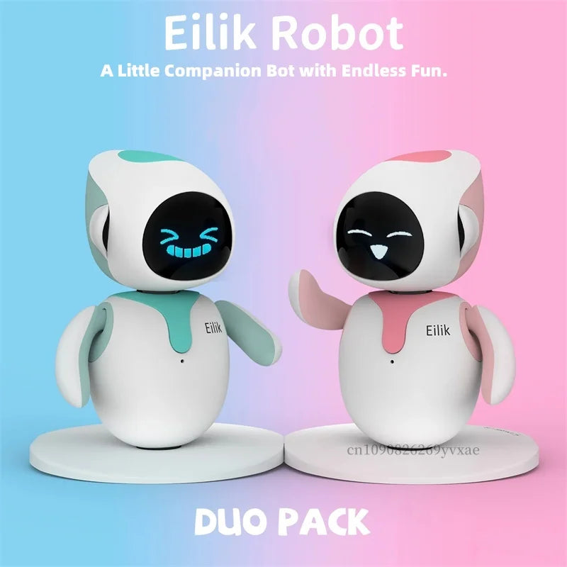 Duo Pack Eilik Smart AI Desktop Companion Robots by HitMyNeed