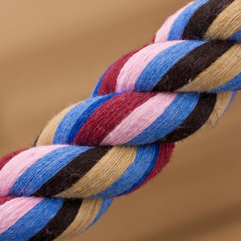 Durable Braided Rope Dog Chew Toy 17cm by HitMyNeed