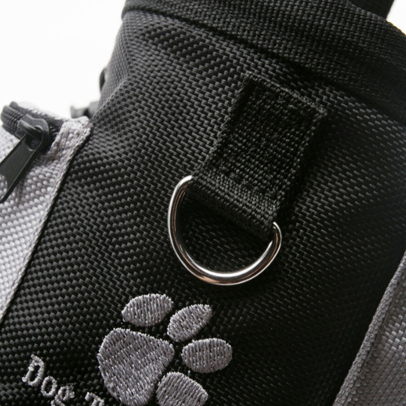 Durable Dog Training Treat Pouch with Poop Bag Holder by HitMyNeed