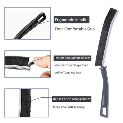 Durable Grout Gap Cleaning Brush Set (3 or 6pcs) by HitMyNeed