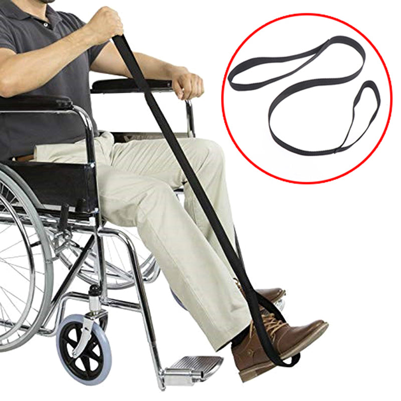 Durable Nylon Leg Lifter Strap with Foot Loop by HitMyNeed