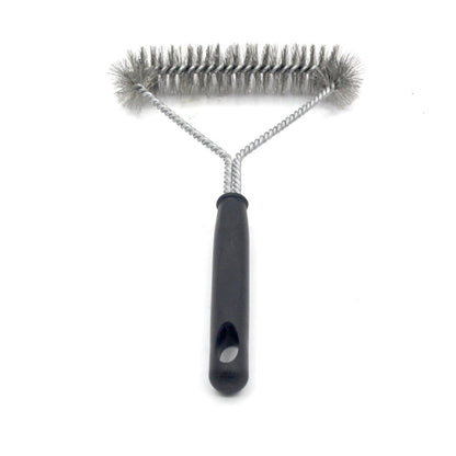 Durable Steel Grill Cleaning Brush with Handle by HitMyNeed