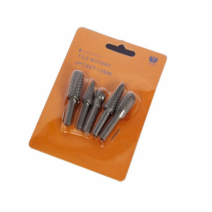 Durable Woodworking Rotary Rasp Set - 5 Piece HSS by HitMyNeed