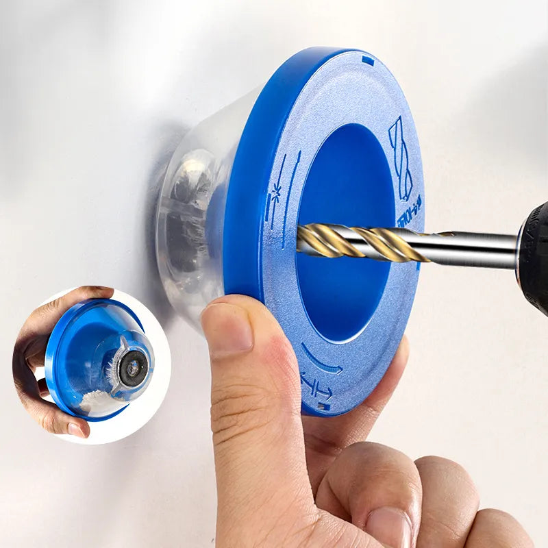 Dustproof Drill Cover Attachment for Clean Drilling by HitMyNeed