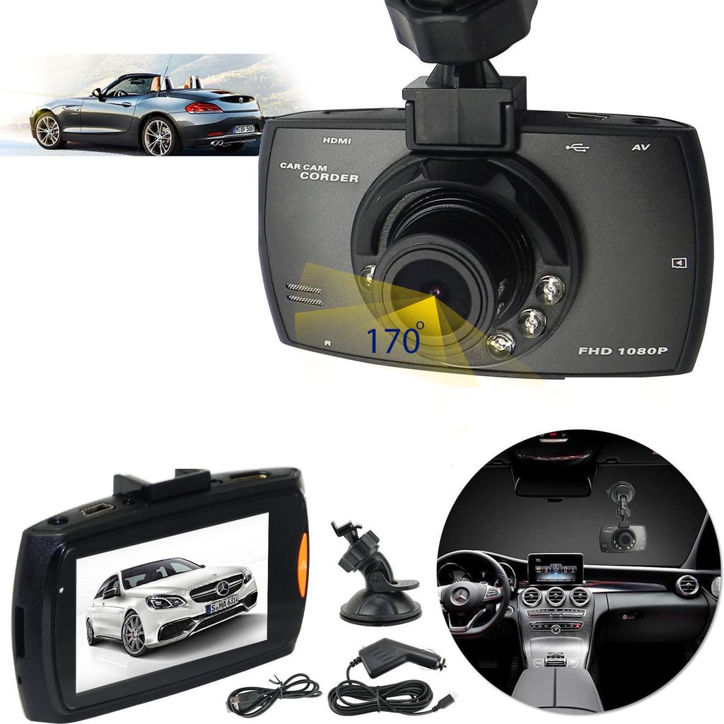 DVR Night Vision Dash Cam with 2.7" Screen by HitMyNeed