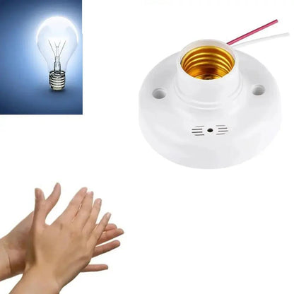 E27 Sound & Light Control Delay Lamp Holder AC180-240V by HitMyNeed