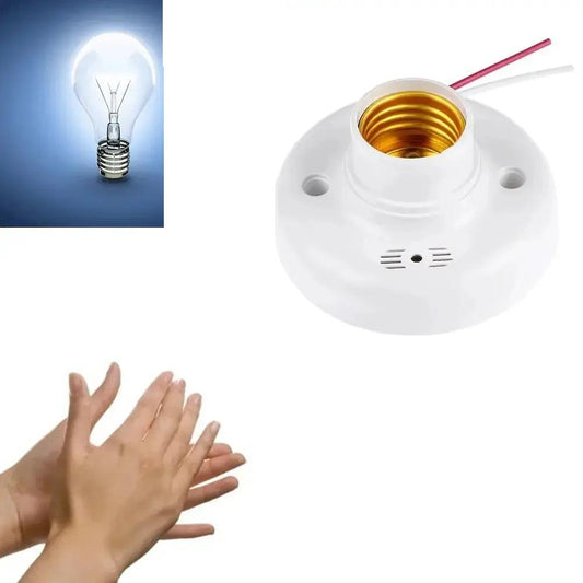 E27 Sound & Light Control Delay Lamp Holder AC180-240V by HitMyNeed