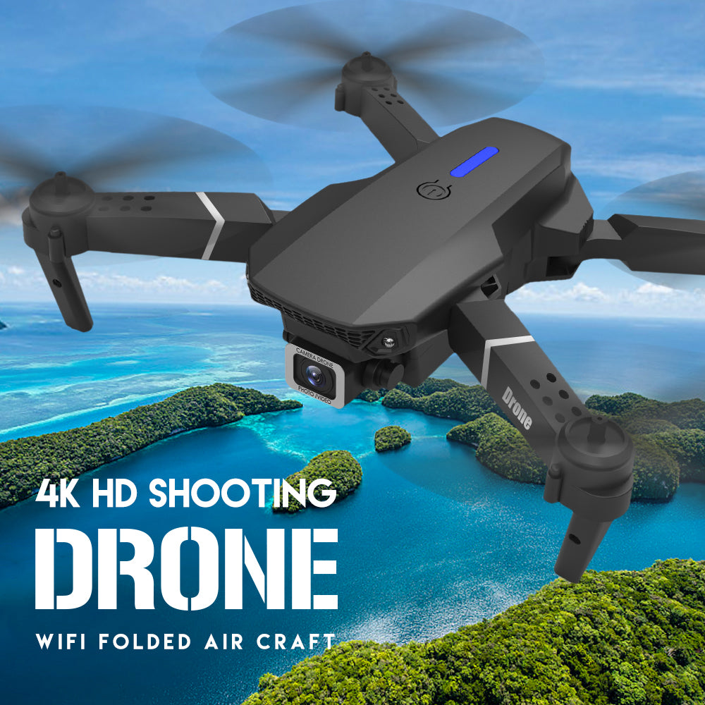 E88 Pro Foldable RC Drone with HD Camera & WiFi FPV by HitMyNeed