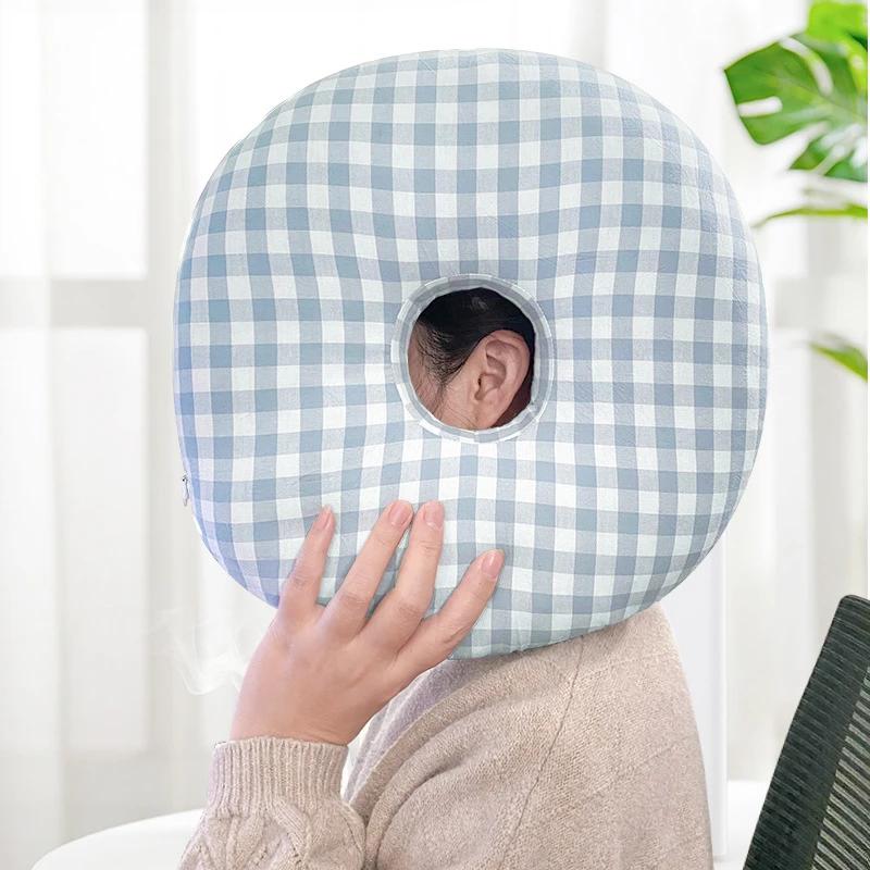Ear Hole Pillow for Side Sleepers with Ear Pain Relief by HitMyNeed