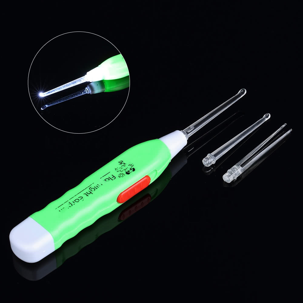 Ear Wax Removal Kit with LED Earpick, 6‑Piece Set by HitMyNeed