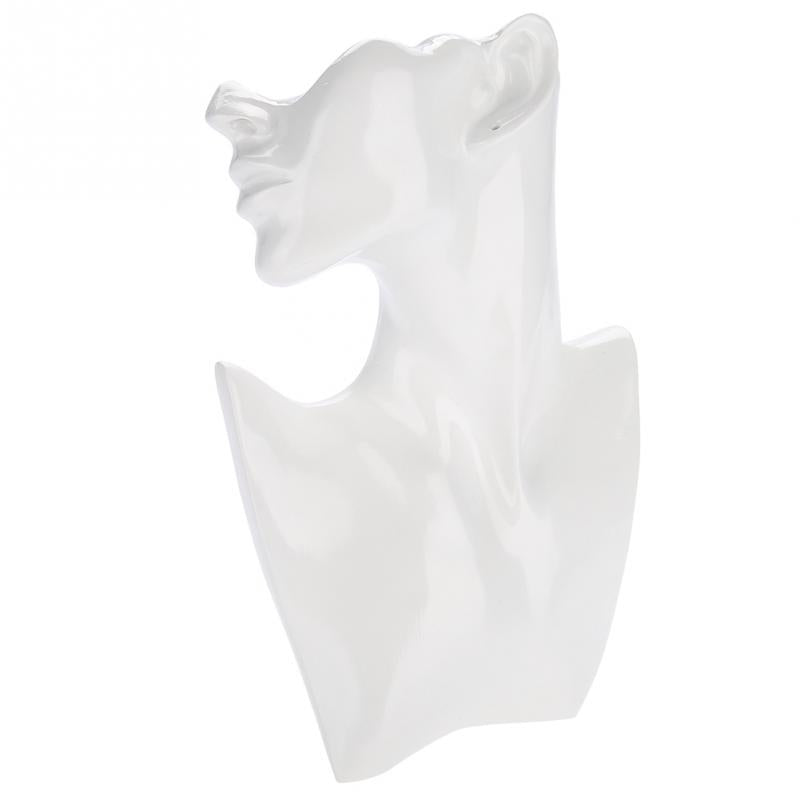 Earring and Necklace Display Mannequin Stand white by HitMyNeed
