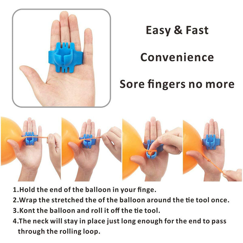Easy Balloon Tying Tool Knotter for Party Balloons by HitMyNeed