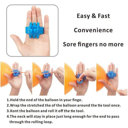 Easy Balloon Tying Tool Knotter for Party Balloons by HitMyNeed
