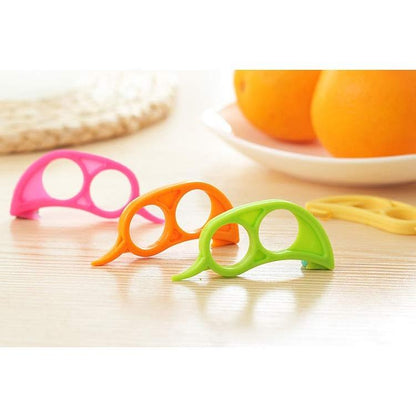 Easy Citrus Peelers Set of 3 for Oranges and Lemons by HitMyNeed