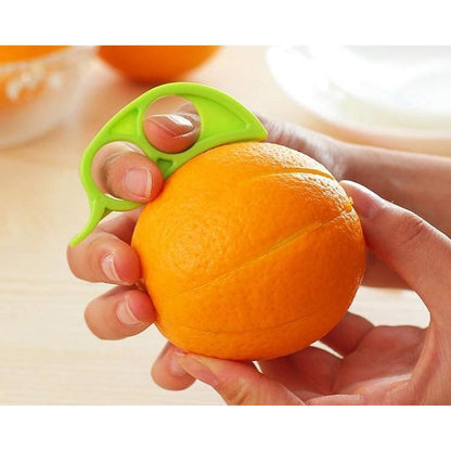 Easy Citrus Peelers Set of 3 for Oranges and Lemons by HitMyNeed