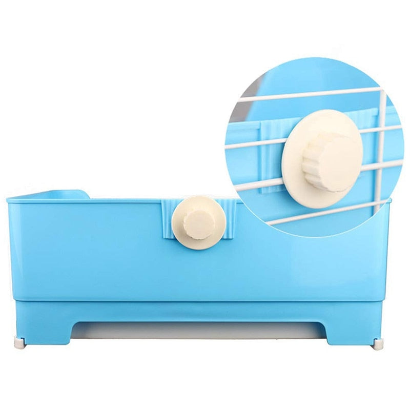 Easy Clean Rabbit Litter Pan with Drawer by HitMyNeed