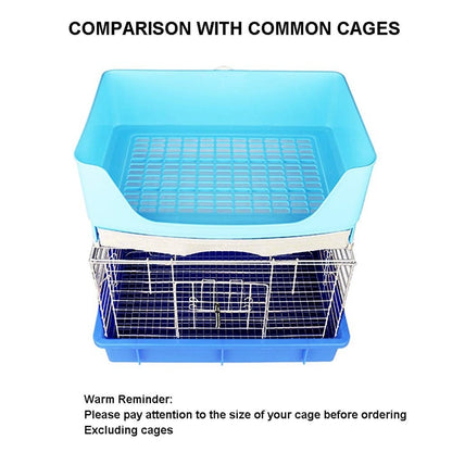 Easy Clean Rabbit Litter Pan with Drawer by HitMyNeed