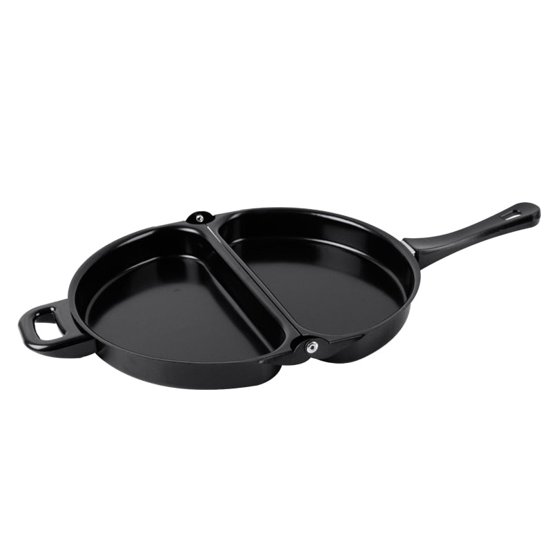 Easy Flip Double-Sided Non-Stick Omelette Pan by HitMyNeed