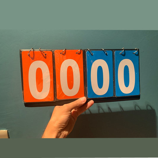 Easy Flip Portable Tabletop Scoreboard by HitMyNeed