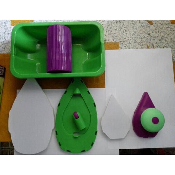 Easy Glide Paint Roller Pad Kit (5 Piece Set) by HitMyNeed