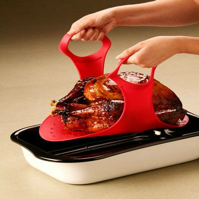 Easy Grip Silicone Roasting Pad with Handles by HitMyNeed
