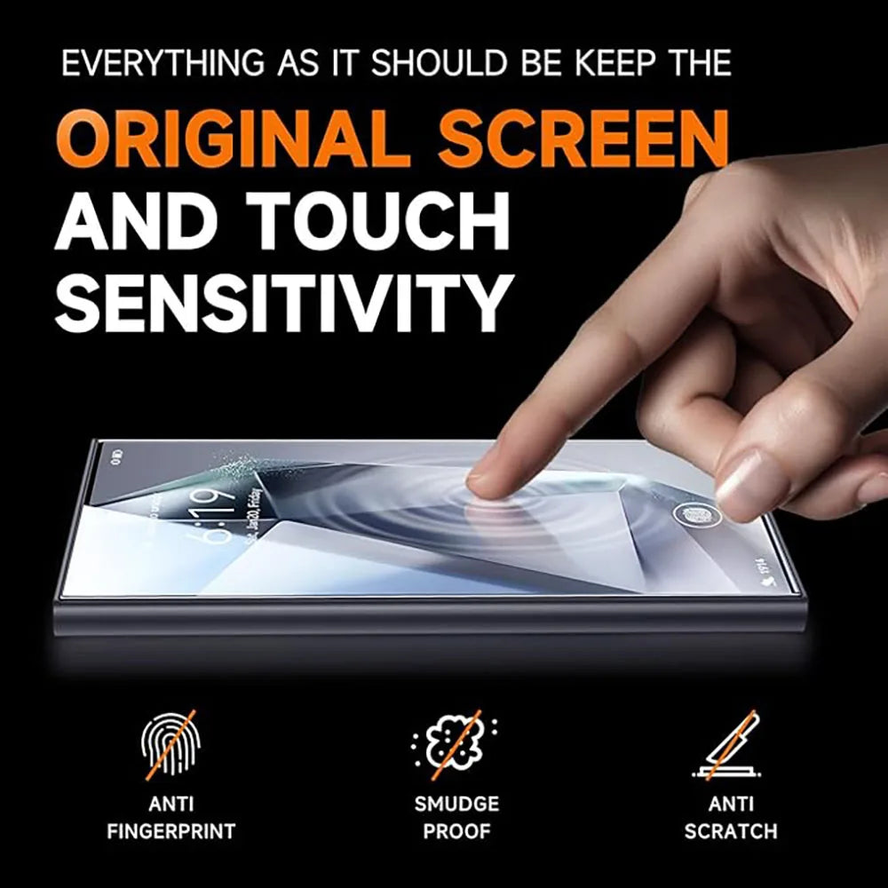 Easy Install HD Glass for Samsung S24 / S24+ / Ultra by HitMyNeed