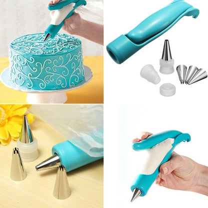 Easy Press Cake Decorating Icing Pen by HitMyNeed