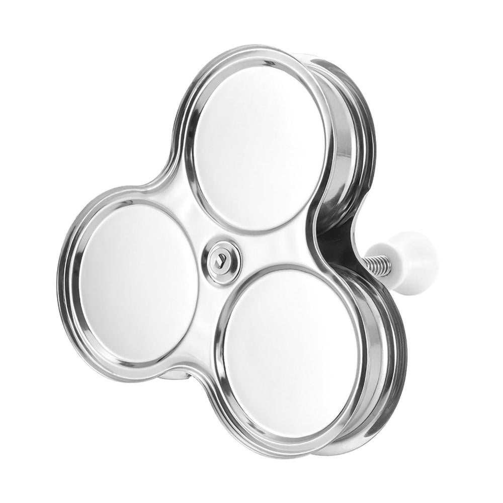 Easy Release Stainless Steel 3-Egg Poacher by HitMyNeed