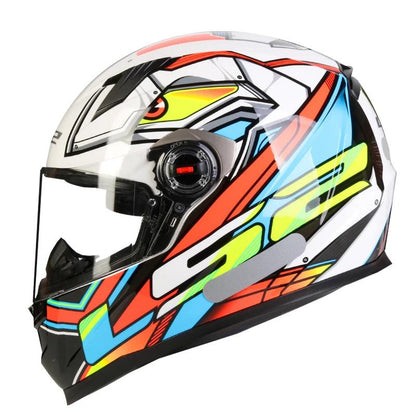 ECE Approved Full Face Motorcycle Helmet ABS by HitMyNeed