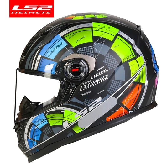 ECE Approved Full Face Motorcycle Helmet ABS matt-roulette xxxl by HitMyNeed