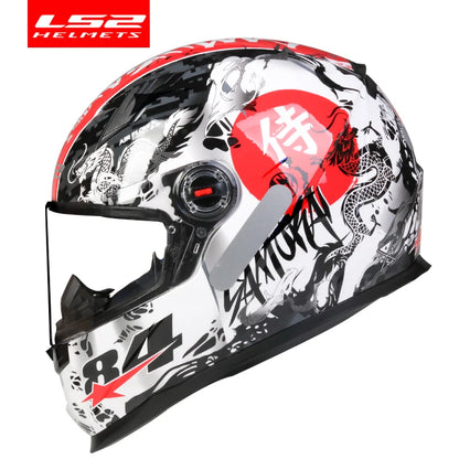 ECE Approved Full Face Motorcycle Helmet ABS samurai xxxl by HitMyNeed