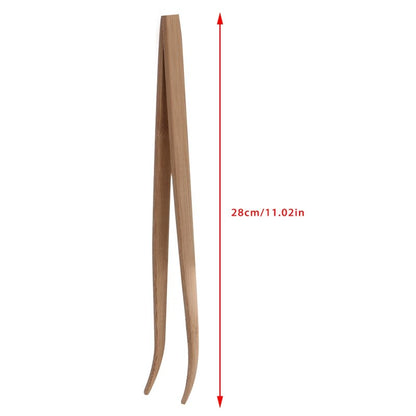 Eco-Friendly Bamboo Reptile Feeding Tweezers 28cm by HitMyNeed
