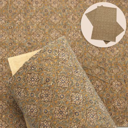 Eco Friendly Cork Fabric Set 10pcs for Crafts by HitMyNeed