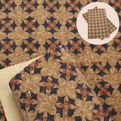 Eco Friendly Cork Fabric Set 10pcs for Crafts by HitMyNeed