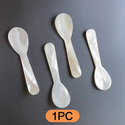 Eco-Friendly Mother of Pearl Seashell Spoons (10pcs) by HitMyNeed