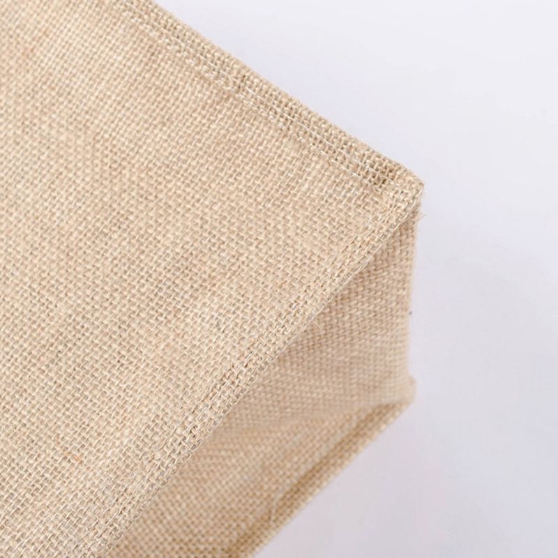 Eco-Friendly Natural Jute Handbag with Open Top by HitMyNeed