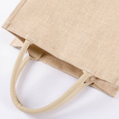 Eco Friendly Reusable Jute Shopping Bag by HitMyNeed