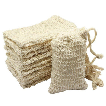 Eco-Friendly Sisal Soap Saver Bags (30 Pack) by HitMyNeed